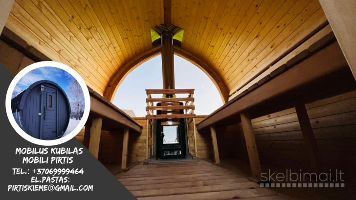 Mobili pirtis ir kubilas – nuoma bet kur PIETŲ LIETUVA +37069999464