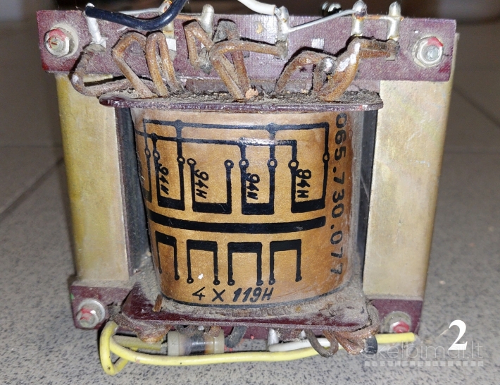 Transformatorius - droselis