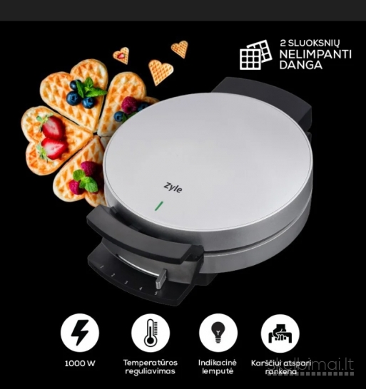 Elektrinės blynų keptuvės, vaflinės