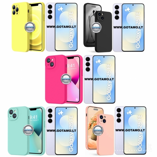 764 B-Soft Plus dėklai nugarėlės Samsung Galaxy S25 FE WWW.GOTAMO.LT