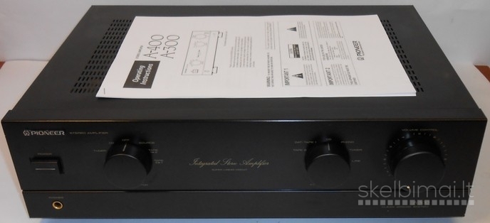 PIONEER A-300 stereo amplifier. Made in Japan. 1991m. Kaip Naujas