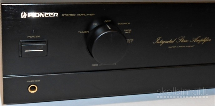 PIONEER A-300 stereo amplifier. Made in Japan. 1991m. Kaip Naujas