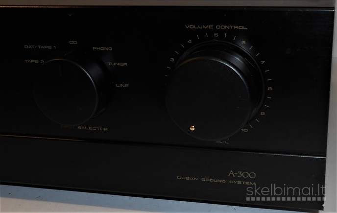 PIONEER A-300 stereo amplifier. Made in Japan. 1991m. Kaip Naujas