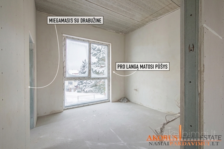 akorus.lt - Naujai įrengti, miesto komunikacijos, pušys sklype