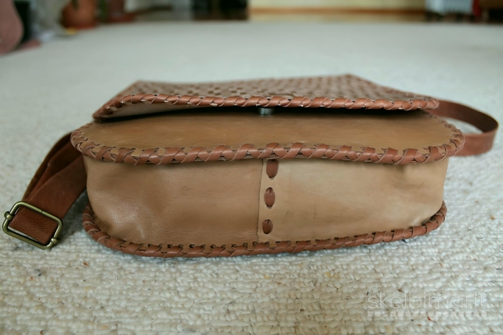 Vienetinė rankinė. Rankų darbo. Tikra oda. Lietuva 