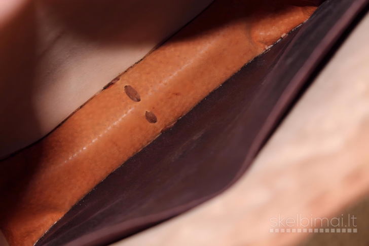 Vienetinė rankinė. Rankų darbo. Tikra oda. Lietuva 