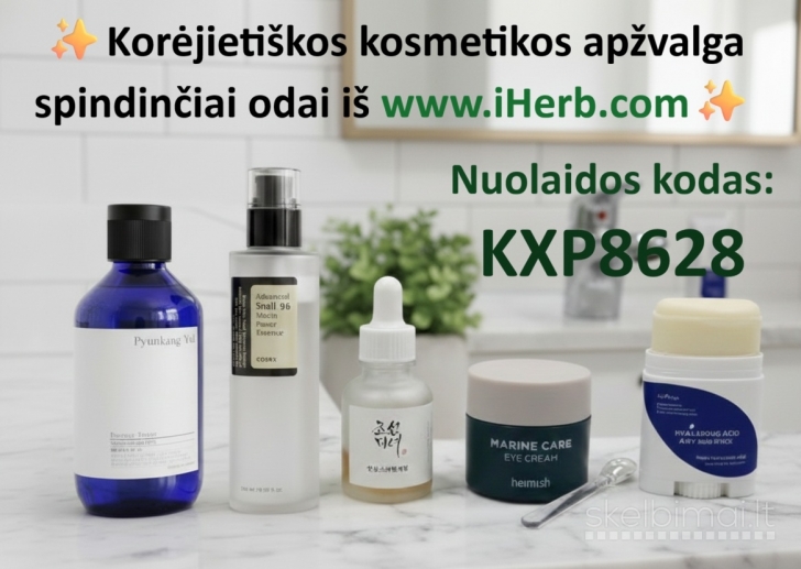 iHerb.com 5-15% nuolaidos kodas KXP8628