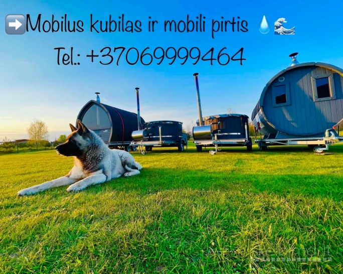 Savaitgaliui turime laisvų Mobilių kubilų ir pirčių +37069999464