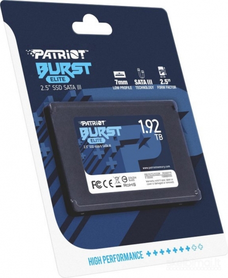 SSD Patriot Burst Elite 1.92 TB 2.5“ SATA