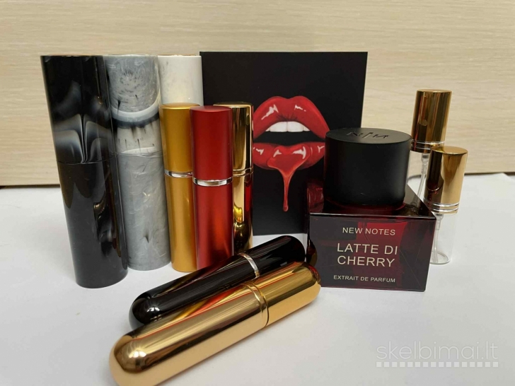 Dalinuosi į atomaizerius originaliais New Notes Latte Di Cherry Extrait