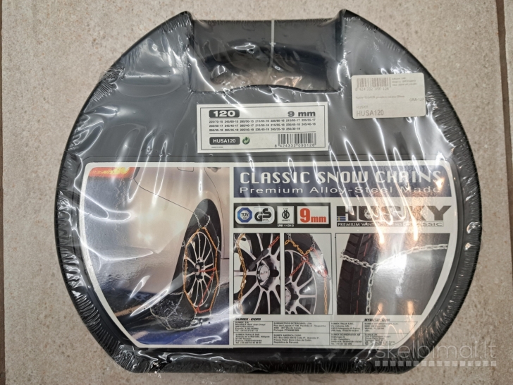 Husky HUSA120 grandinės ratams Ø9mm