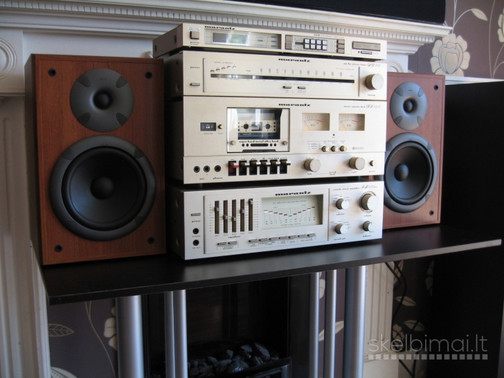 Marantz PM550 DC stereo amplifier (1982-84). Made in Japan.