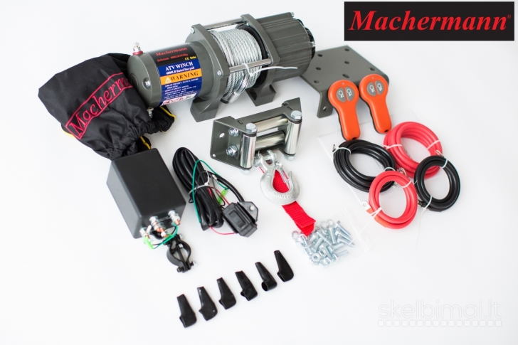 Elektrine gerve, libiotke,tempimo gerve 4000lbs 12v