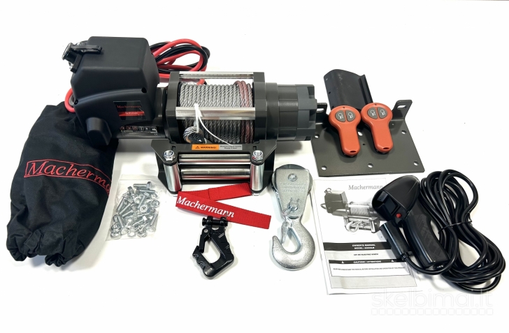 Elektrine gerve, libiotke,tempimo gerve 13000lbs 12v 24v