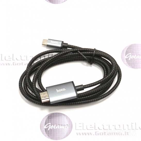 770 Type-C į HDMI laidas 2 metrai Hoco WWW.GOTAMO.LT