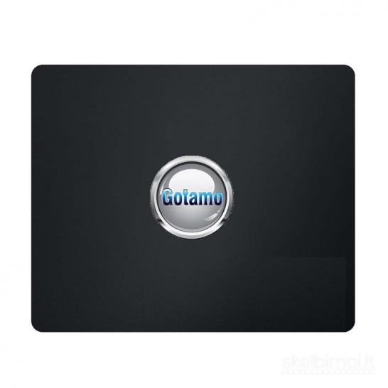 771 Kilimėlis pelei 350 x 250 x 3 mm (juodos spalvos) WWW.GOTAMO.LT