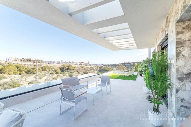 Naujas butas su vaizdu į jūrą Benidorme,Ispanija