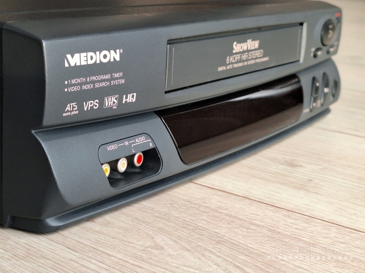 Medion MD8910 vaizdo HiFi grotuvas (VHS)