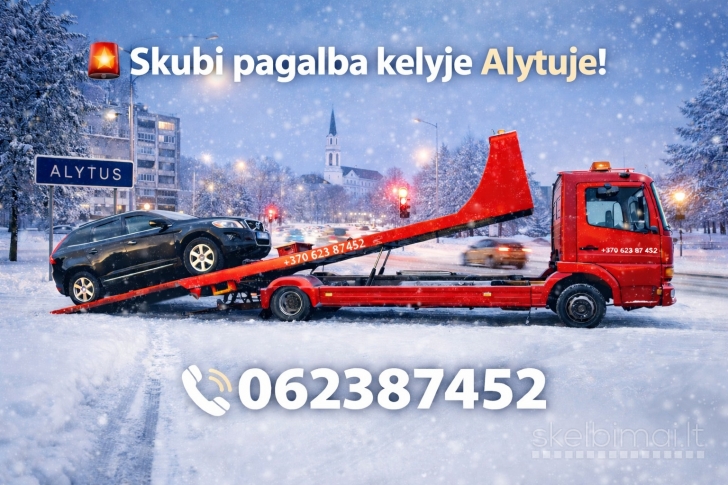 ALYTUJE NUOMUOJAME platformas, priekabas bei traliukus www.voris.lt 