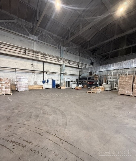 Šilutės pl. Išnuomojamos 635 kv.m. ploto patalpos Sanėliavimui - Gamybai