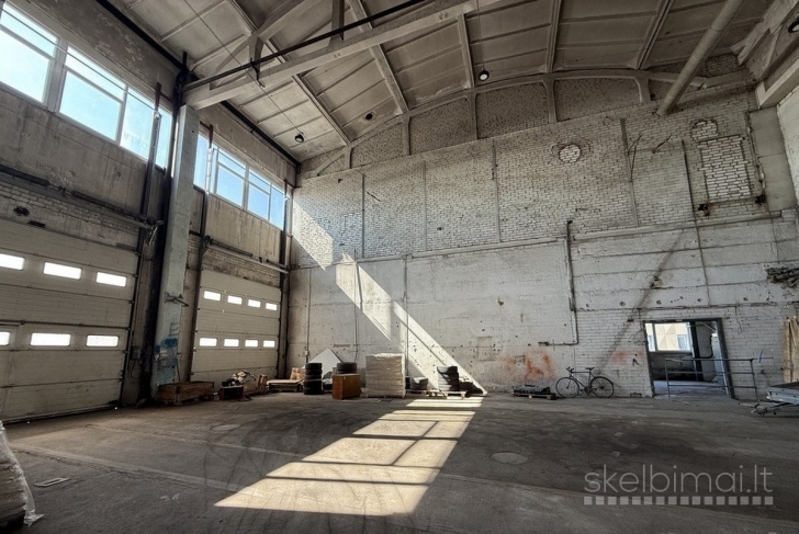 Šilutės pl. Išnuomojamos 635 kv.m. ploto patalpos Sanėliavimui - Gamybai
