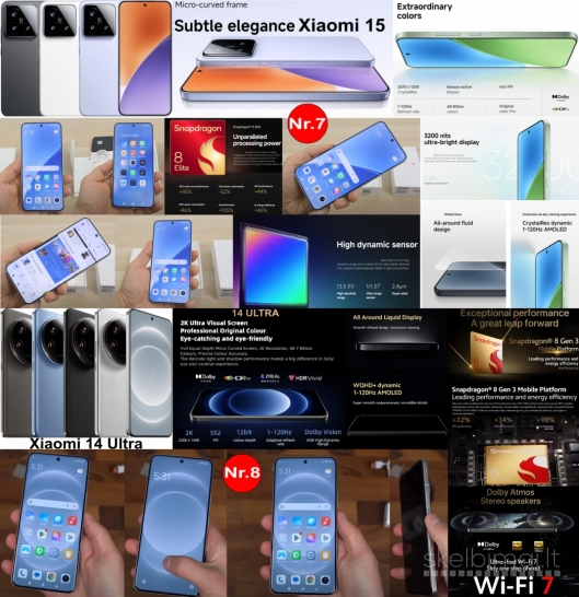 NAUJI! XIAOMI-SAMSUNG-GOOGLE PIXEL-iPHONE - PIGIAU