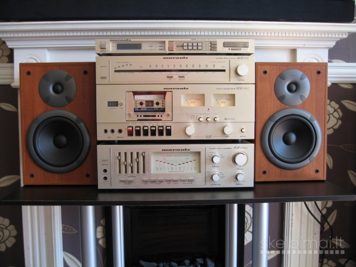 Marantz PM550 DC stereo amplifier (1982-84). Made in Japan.