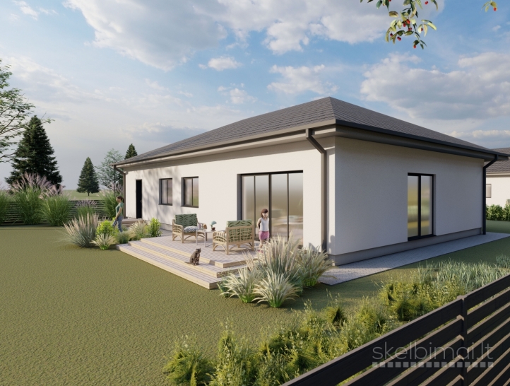 Parduodamas namas su garažu prie Klaipėdos