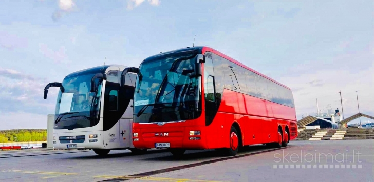 AUTOBUSŲ NUOMA KLAIPĖDOJE, KELEIVIŲ PERVEŽIMAI LIETUVOJE IR EUROPOJE