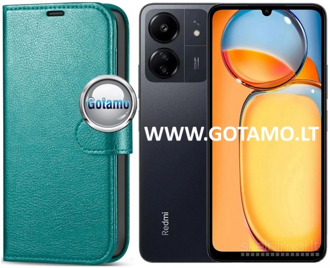 783 Diary Mate dėklai-knygutės Xiaomi Redmi 13C / Poco C65 WWW.GOTAMO.LT