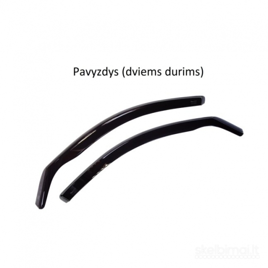 Vėjo - saulės deflektoriai ("Vetrovykai") visiems automobiliams