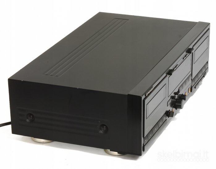 PIONEER CT-W650R Stereo Double Cassette Deck. Made in Japan. 1991m.