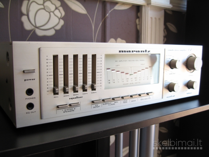 Marantz PM550 DC stereo amplifier (1982-84). Made in Japan.
