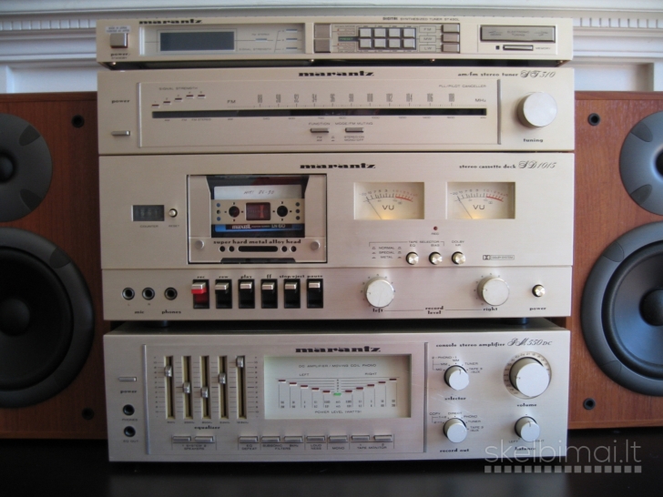 Marantz PM550 DC stereo amplifier (1982-84). Made in Japan.