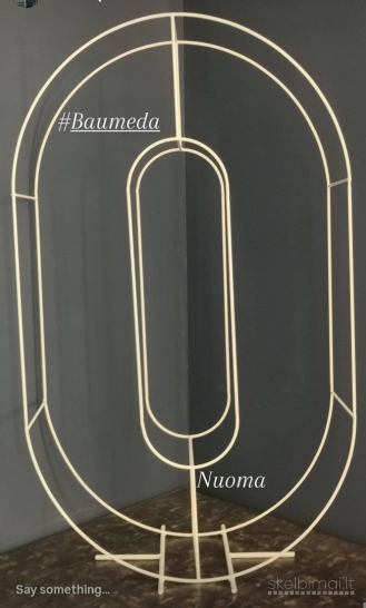 Parduodu metalinius skaičius dekoravimui