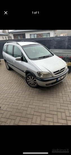 opel zafyra dalimis