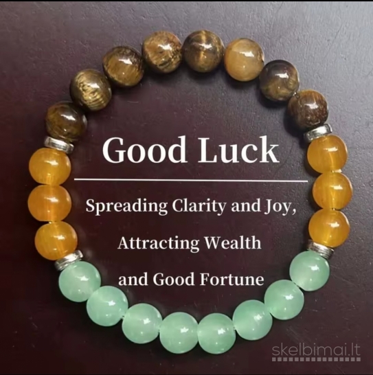 Sėkmės, gerovės ir džiaugsmo vėrinys. 