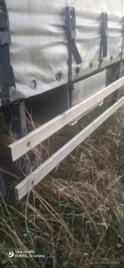 Puspriekabių Atraminės kojos  Daiktadėžė, ,Šoninės apsaugos, 