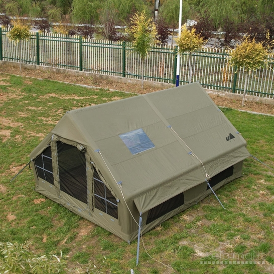 Pripučiamų palapinių nuoma su krosnele