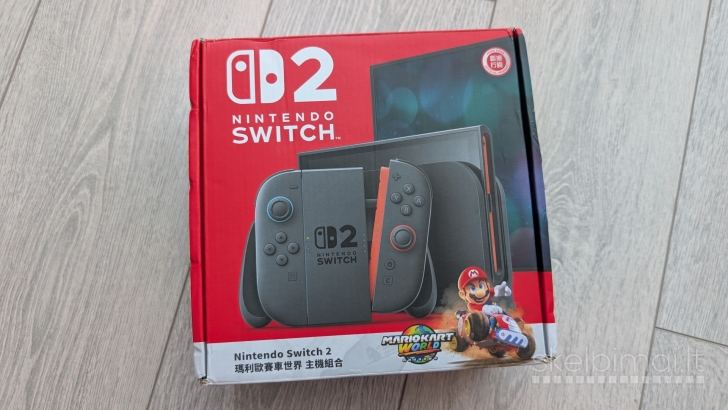Nintendo Switch 2 256gb + 41 žaidimų