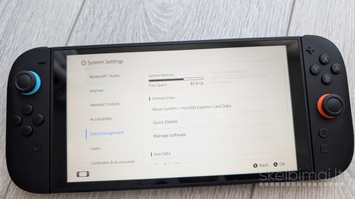 Nintendo Switch 2 256gb + 41 žaidimų