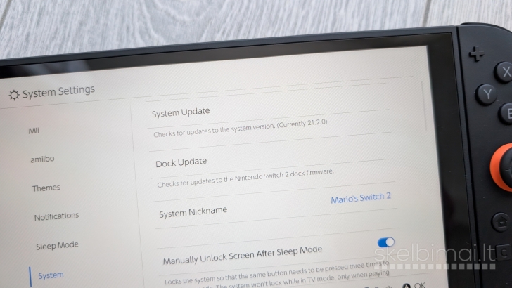 Nintendo Switch 2 256gb + 41 žaidimų