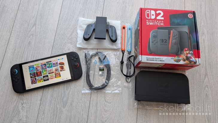 Nintendo Switch 2 256gb + 41 žaidimų