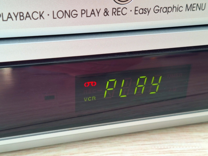 LG LV2398 vaizdo HiFi grotuvas (VHS)