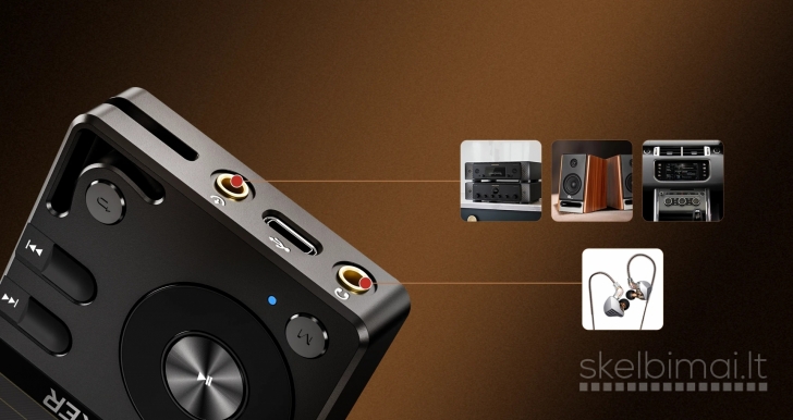 Hifi Walker H2 Hi-Res MP3 Audio Player 64GB