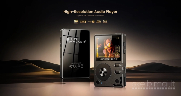 Hifi Walker H2 Hi-Res MP3 Audio Player 64GB