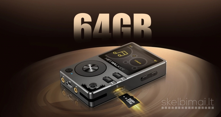 Hifi Walker H2 Hi-Res MP3 Audio Player 64GB