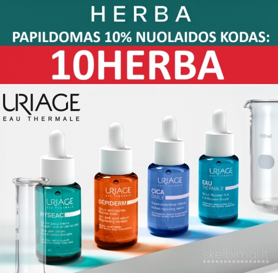 10HERBA 10% daugkartinis nuolaidos kodas WWW.HERBA.LT