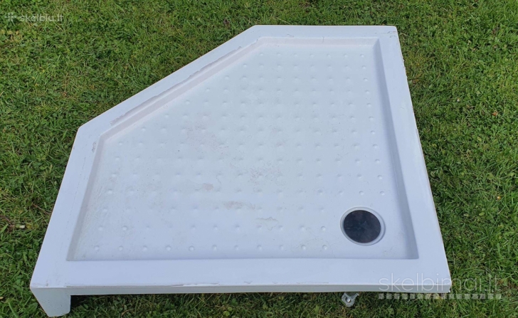 Dušo kabinos padas, kampinis 90x90cm