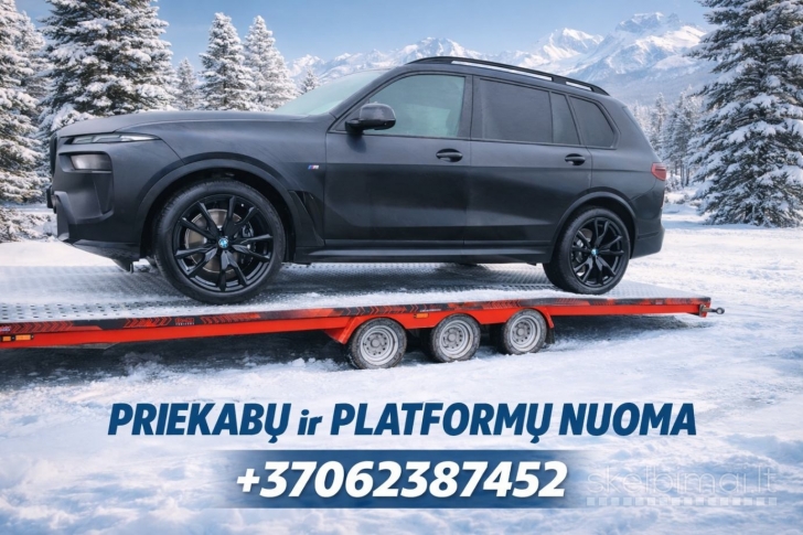 TRALŲ NUOMA www.voris.lt Alytuje ir rajone +37062387452